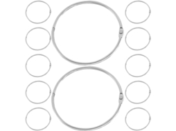 Limas Cabilock com 12 clipes de metal de 10 cm, montagem rápida com clipes, resistentes a clipes soltos.