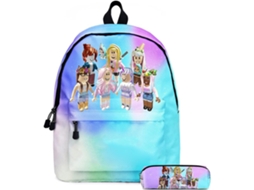 Kit Mochila Infantil com Estojo para Escola Viagens Presente