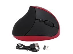 Rato Vertical Sem Fio Ergonômico Para Mão Direita