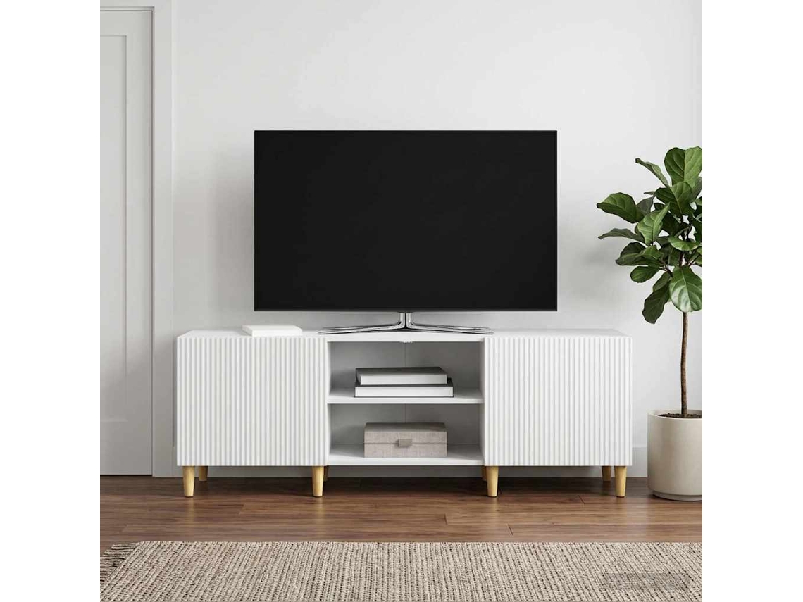 Vidaxl Gabinete Para Tv Branco 150 X 31 X 50 Cm Derivados De Madeira