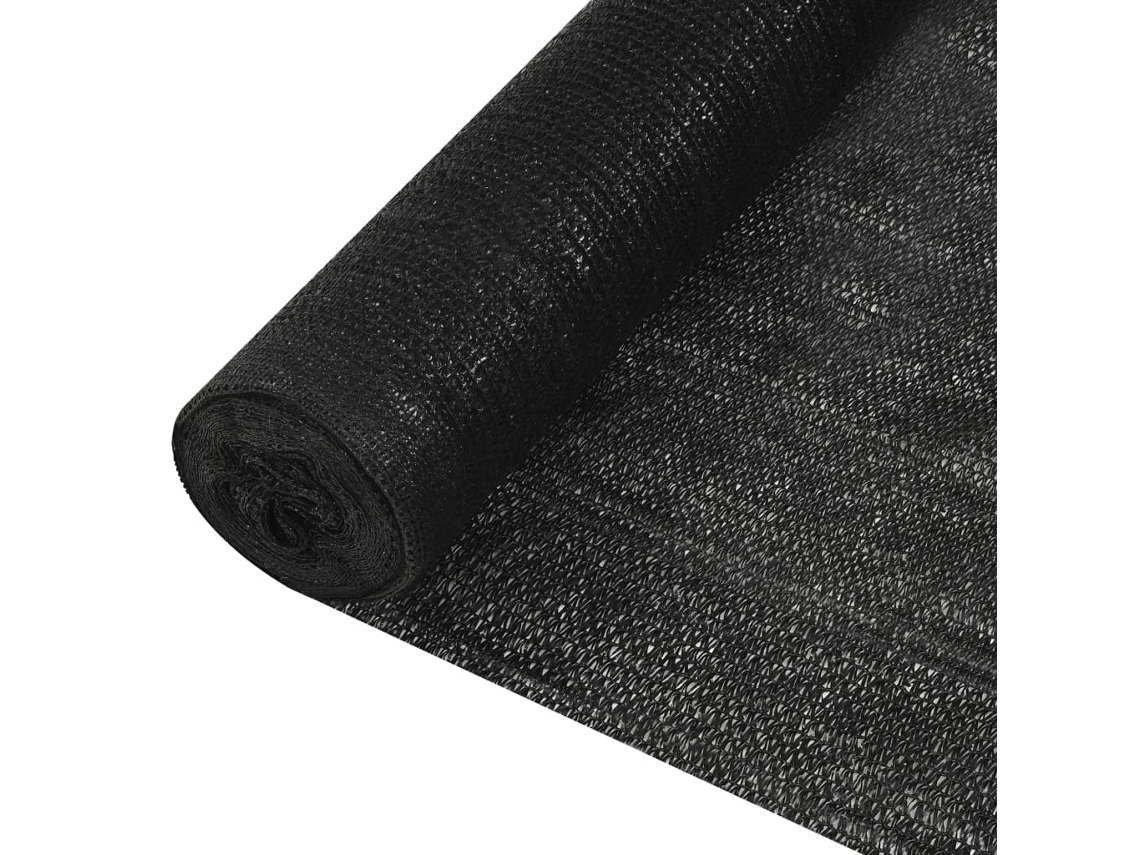 Rede de privacidade VIDAXL Black (200 x 1000 cm)
