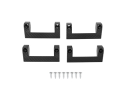 4pcs Suporte para Fita Métrica em ABS para Garagem S/MARCA