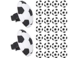 Coheali 30 Clipes Para Lápis Com Desenho De Futebol, Enfeites Para Canetas, Acessórios De Futebol Para Crianças, Prêmios