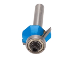 Laxiscreed Cortador De Chanfro De 1/4" Com Encaixe Redondo Para Carpintaria E Corte Em Ângulo De 45°