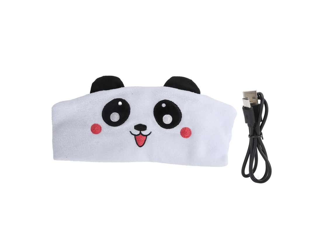 Bandana Mali de sono Bluetooth, fone de ouvido sem fio, macia, com padrões de animais panda com marca