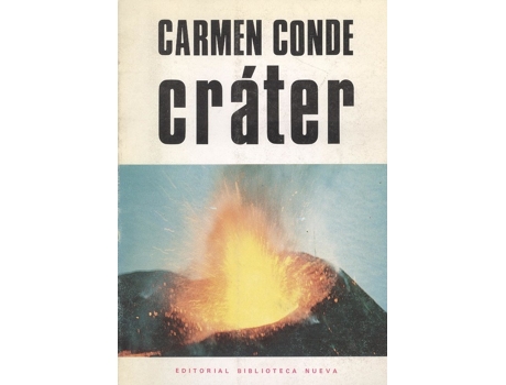 Livro Crater de Carmen Conde (Espanhol)