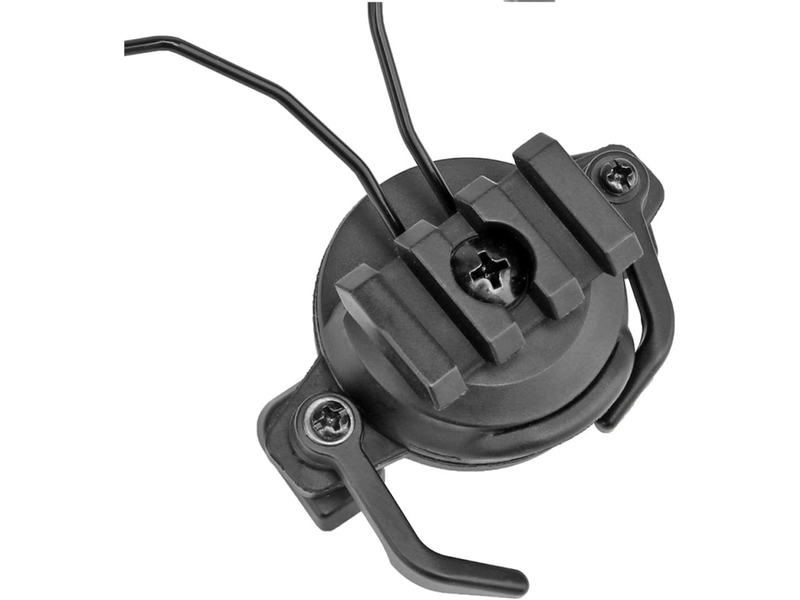 Suporte Giratório Para Capacete Em Liga Metálica Preta E Nylon, Acessório Para Camping E Atividades Ao Ar Livre