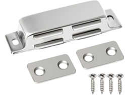Conjunto De Travas Magnéticas Portas Armários, Em Aço Inoxidável, Fechamento Seguro De Armários Cozinha