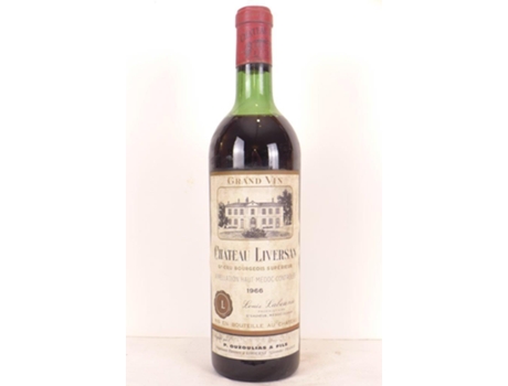 Vinho Tinto CHÂTEAU LIVERSAN 1966 (75 cl - 1 unidade)