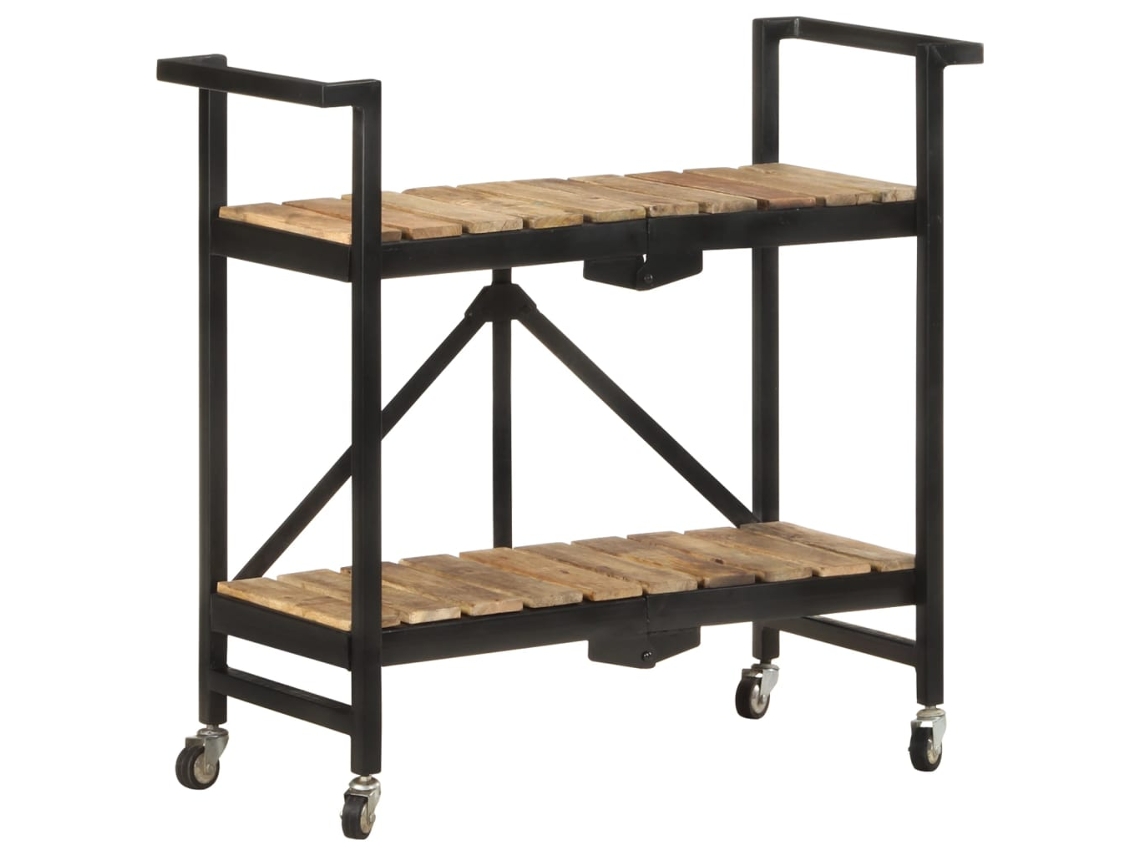 Kitchen Trolley, Kitchen Trolleys Vidaxl Marrom Madeira (n/a)