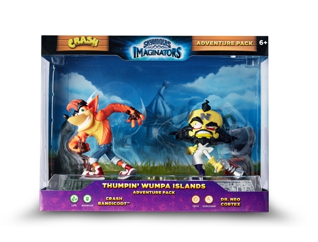 Figuras Skylanders Imaginators - Adventure Pack: Thumpin Wumpa Islands