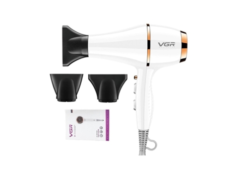 Secador de cabelo iônico profissional 2200 W Cabeleireiro Barbeiro Vgr V-414