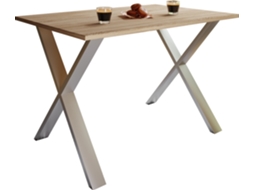 Mesa De Jantar De Madeira Mesa De Cozinha Xona X 110x80 Vcm