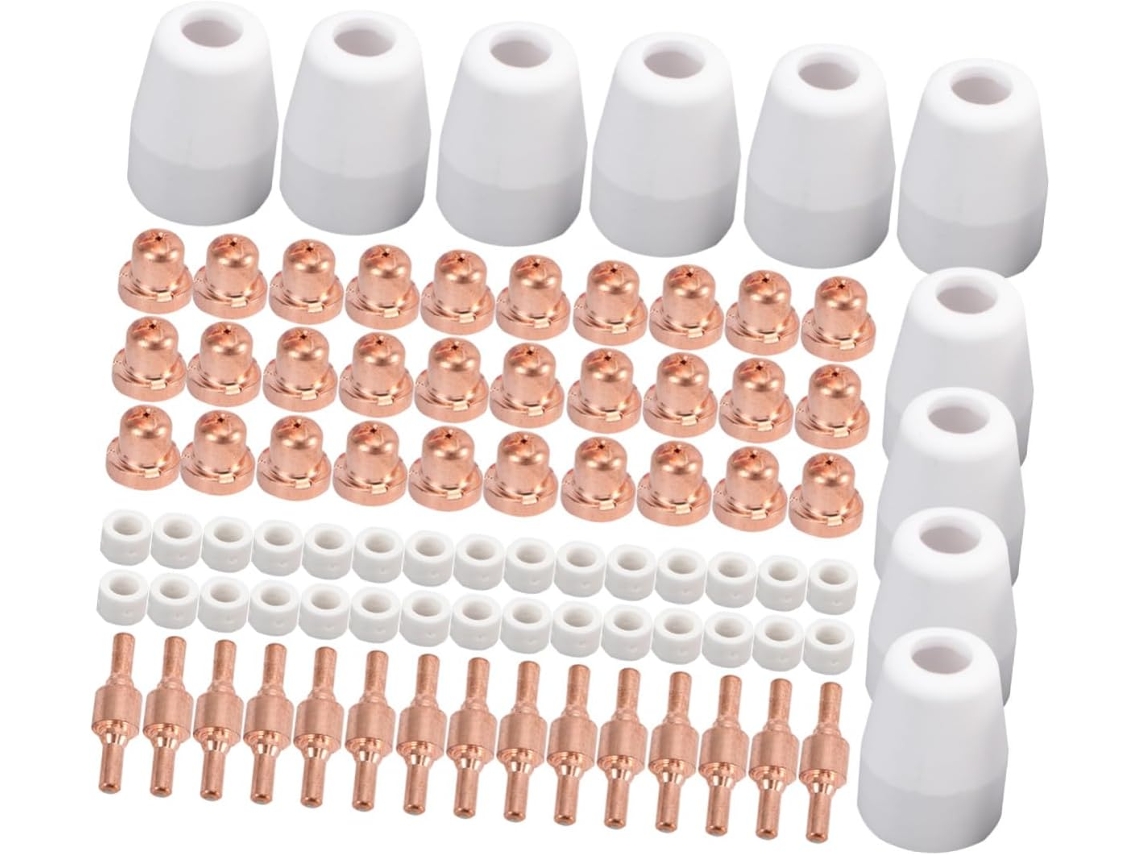85 peças de bicos e pontas de corte plasma SFUSHOS