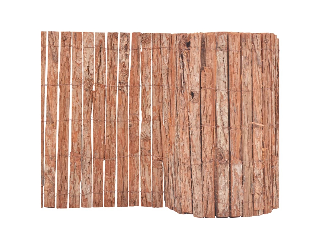 Garden Fence, Garden Fences Vidaxl Marrom Madeira (1000 X 50 Cm)