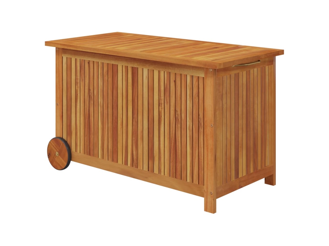 Garden Storage Box, Garden Storage Boxes Vidaxl Marrom Madeira (90 X 50 X 58 Cm)