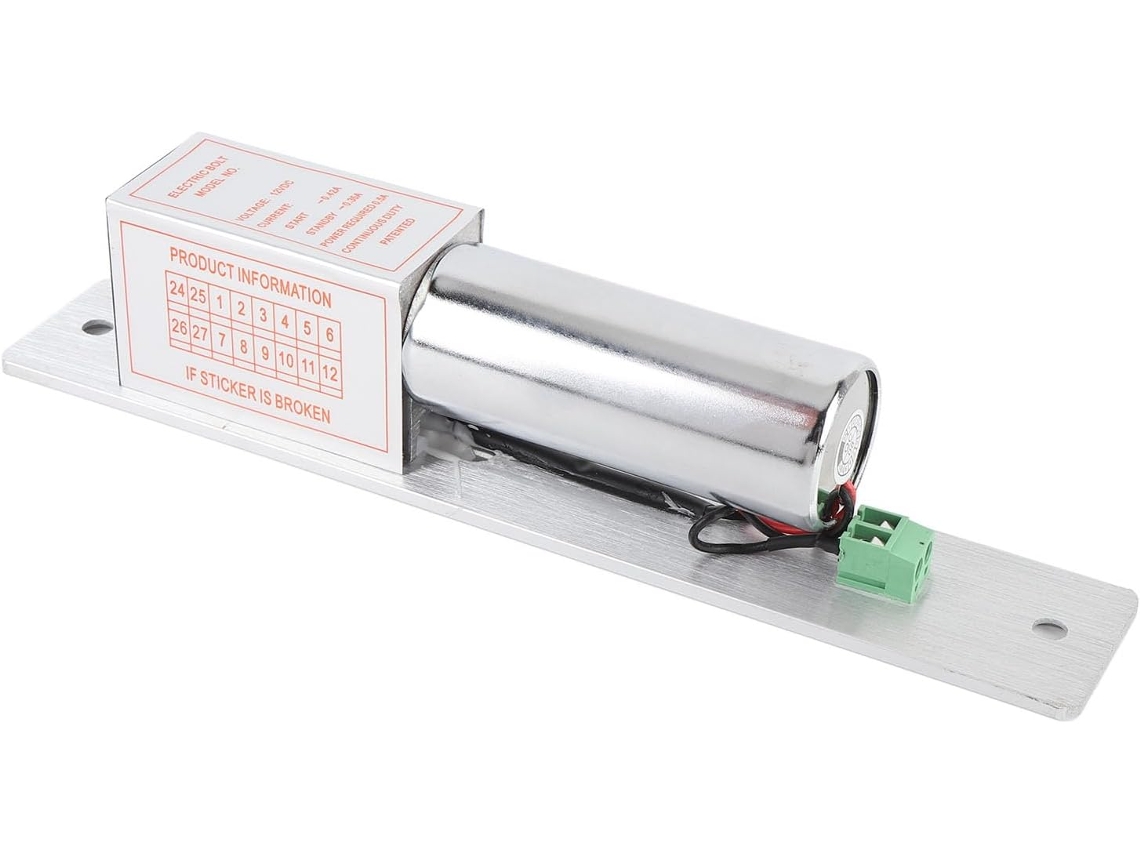 Fechadura Elétrica De Alta Qualidade Para Portas, Em Aço Inoxidável E Alumínio, 12v.