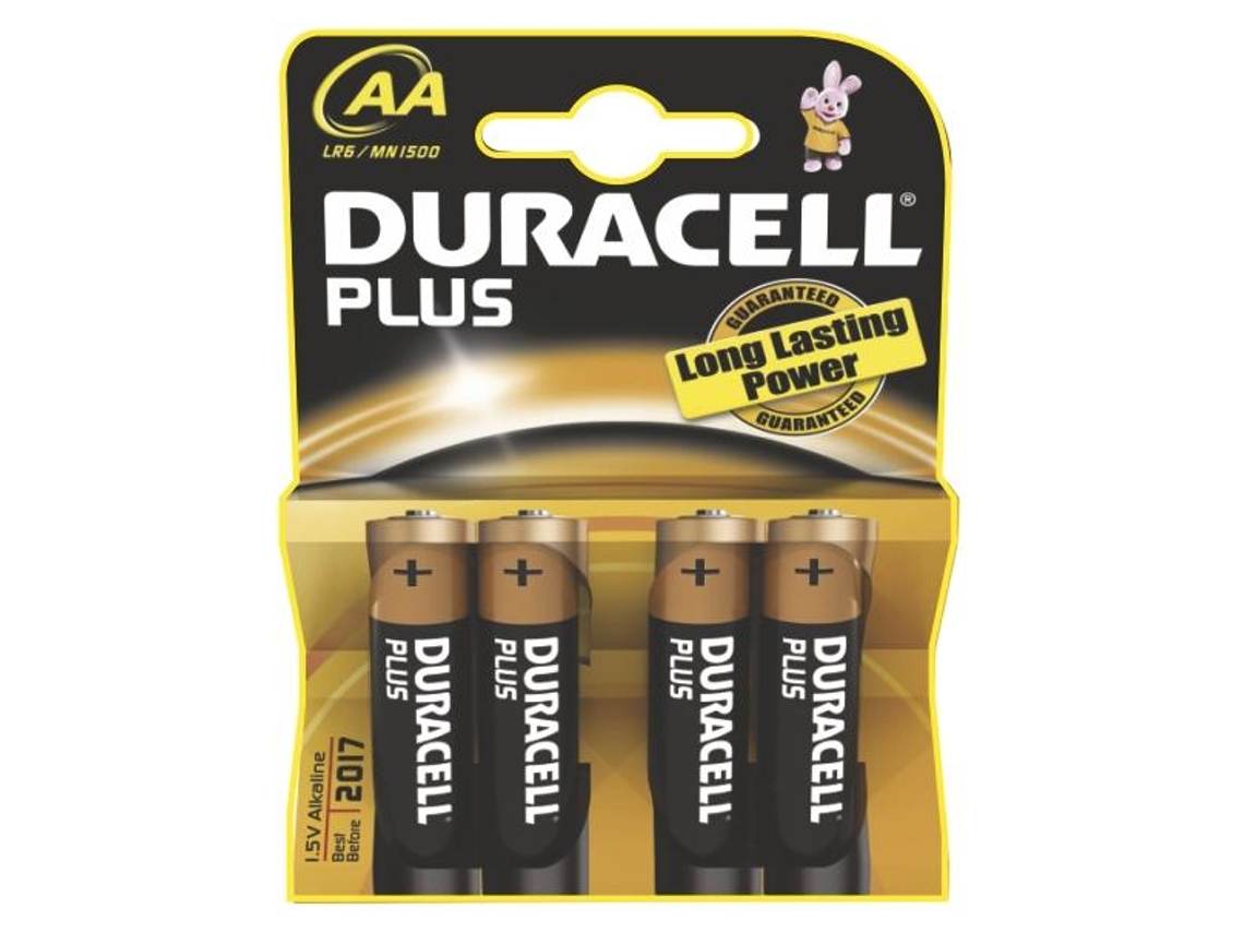Pilhas Plus DURACELL Lr6 Emb4