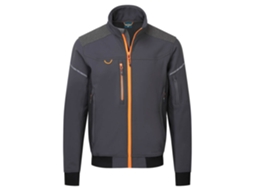 Jaqueta Ev4 Softshell (3 Camadas) - Ideal Para Trabalhos Modernos Cinza Metálico / Xl