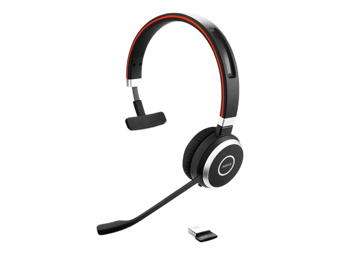 Auscultadores JABRA 6593 - 839 - 409 (Bluetooth - Preto)