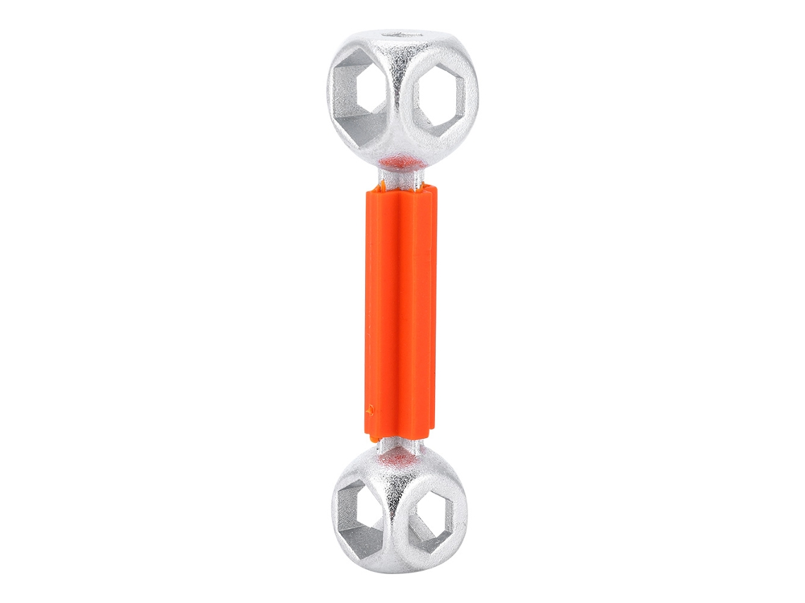 Chave Hexagonal em Forma de Osso Resistente para Reparo de Bicicletas, Furos de 6 a 15 mm | S/MARCA