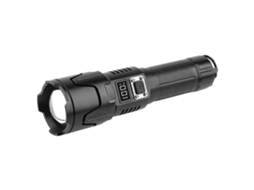 Laxiscreed Lanterna Led Recarregável Usb Com Zoom Telescópico Para Iluminação Precisa