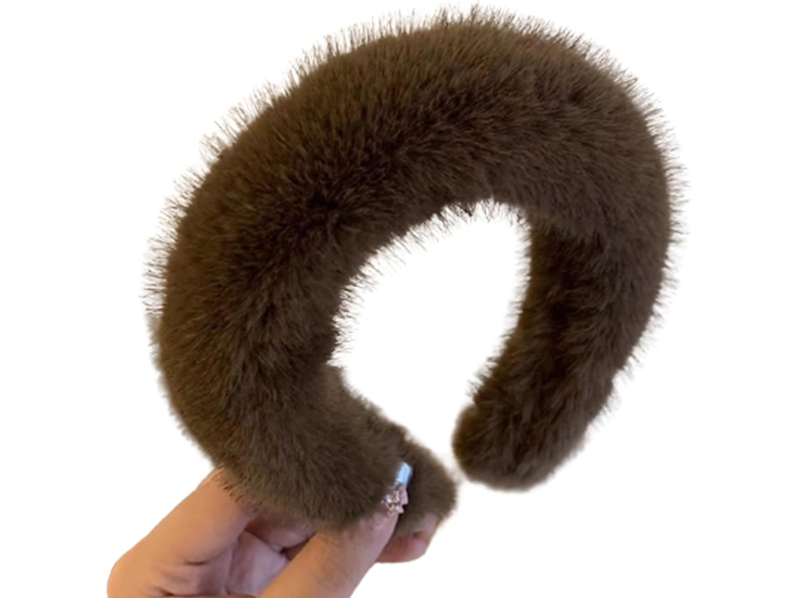 Faixa de Cabelo SFUSHOS, Pele Sintética, Antiderrapante