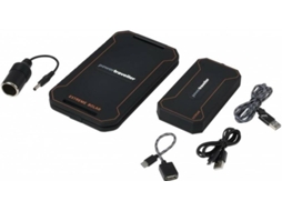 Painel Solar Portátil POWERTRAVELLER extreme2 12000 mAh Preto