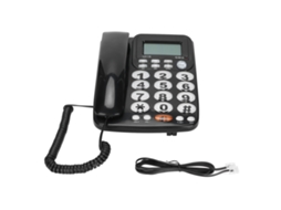 Aetheria telefone Fixo de Mesa com Identificador de Chamadas Botões Grandes Display Inclinado para Lar Escritório Hotel
