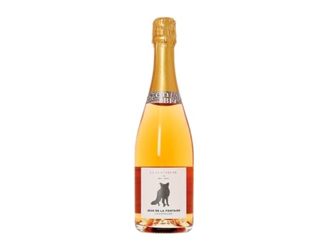 Espumante rosé JEAN DE LA FONTAINE La Flatteuse Rosé Brut Champanhe (0.75 L - 1 Unidade)