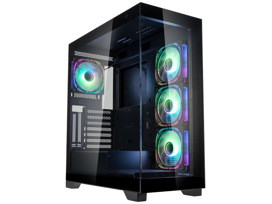 Caixa Atx Showcase KOLINK Unity Peak Argb Preto