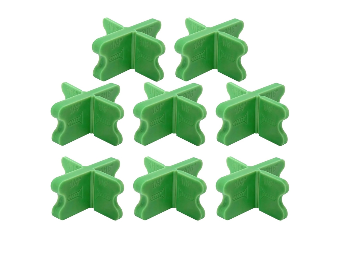 Conjunto De 8 Espaçadores Para Decks E Pátios (verde)