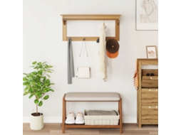 Vidaxl Cabideiro Hill Marrom Mel 90 X 35 X 41.5 Cm
