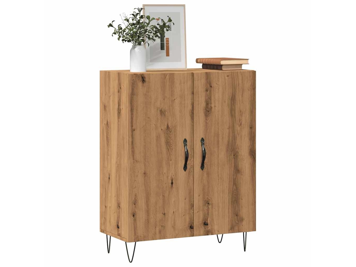 Aparador 69,5x34x90 cm Derivados de Madera de Roble Artesanal