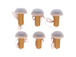 Luz de fita led solar para garrafa de vinho com rolha decorativa natal casamento 6pcs 2.49ft | S/MARCA