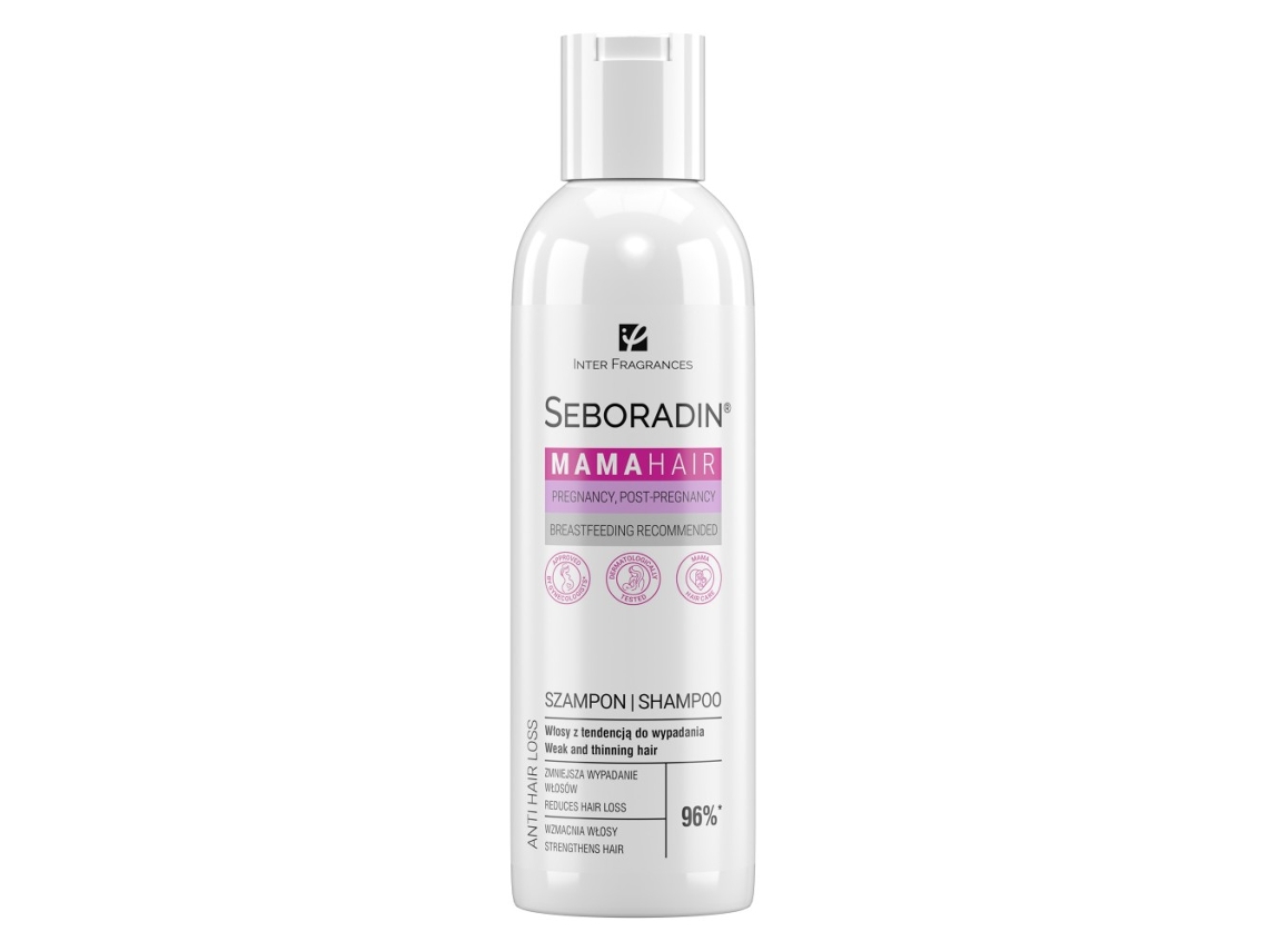 Shampoo de cuidado seguro para gestantes, 200 ml Seboradin