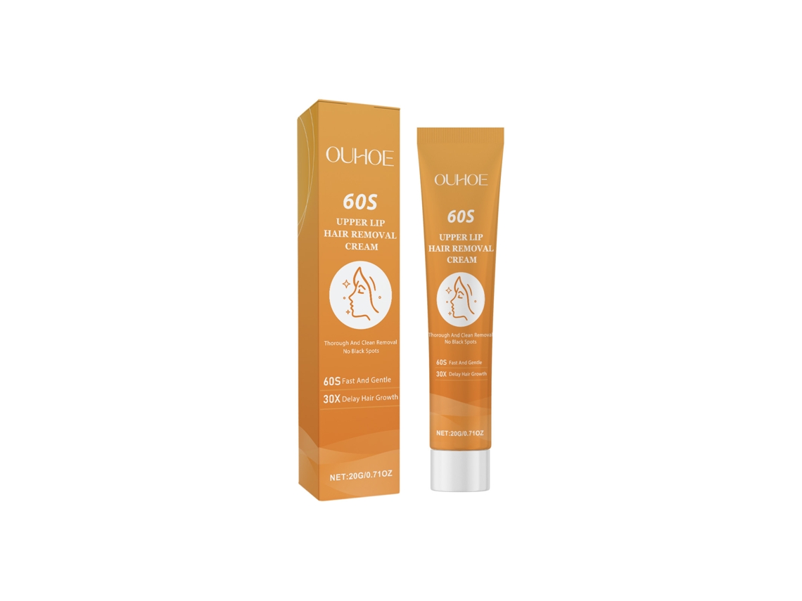 Creme Remoção Cabelo Corporal Facial Eficaz