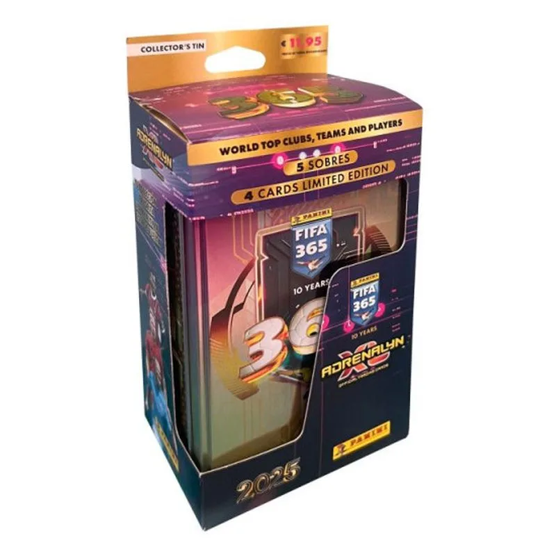 Caixa de lata Adrenalyn Xl Fifa 365 24-25 14747 PANINI