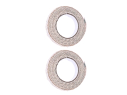 2 Unidades De Fita Adesiva Vazada Para Artesanato, Fita Decorativa, Fita Adesiva Para Acabamento De Renda Para Scrapbooking E Trabalhos Manuais.
