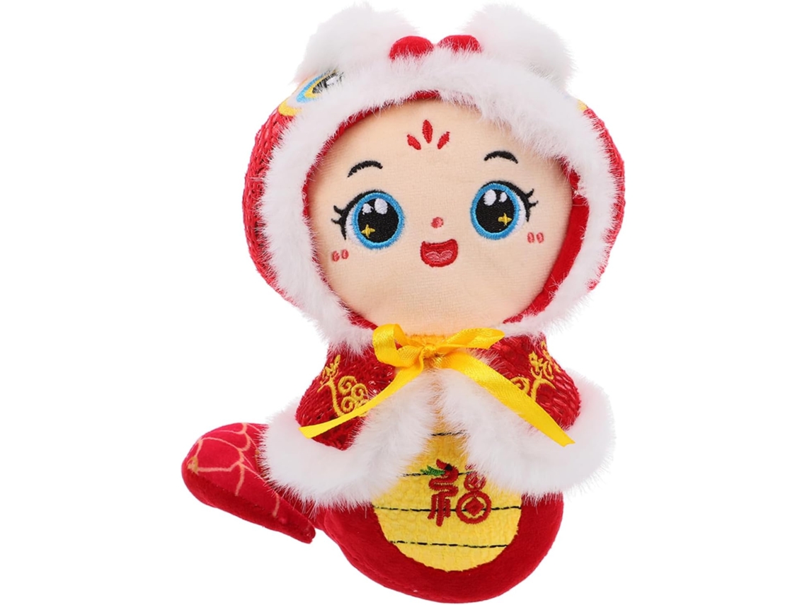 Mascote De Cobra De Pelúcia Macia, Decorações Da Primavera Chinesa, Celebrações.