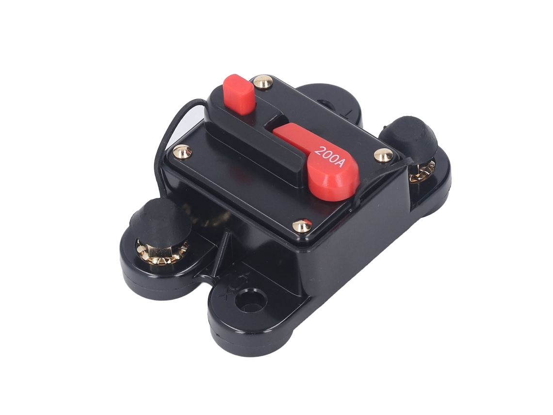 Disjuntor Reset Manual 12‑48v 200a Veículo S/MARCA