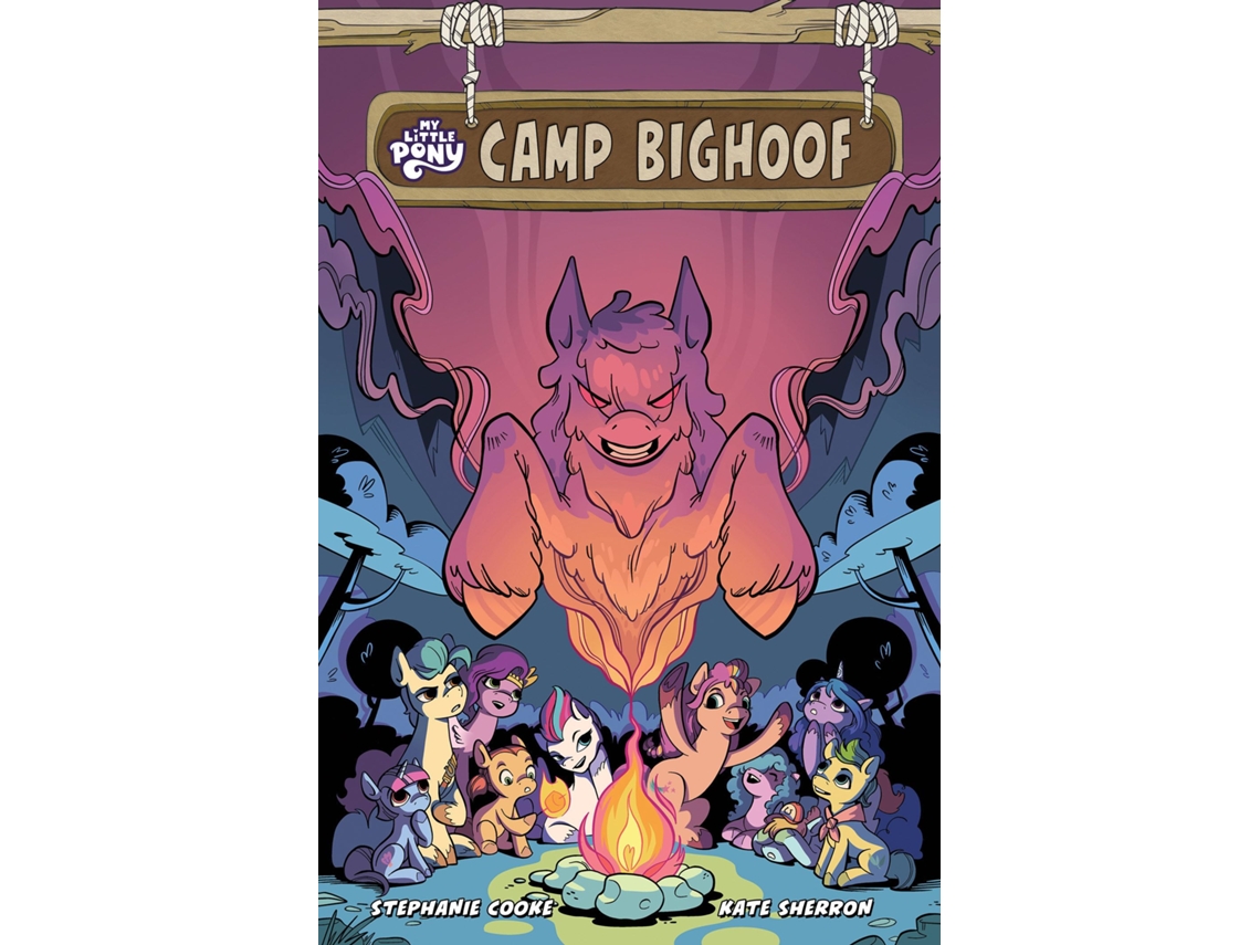 Livro My Little Pony Camp Bighoof de Stephanie Cooke (Inglês)