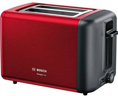 Torradeira BOSCH TAT3P424 Designli (970 W - Vermelho)