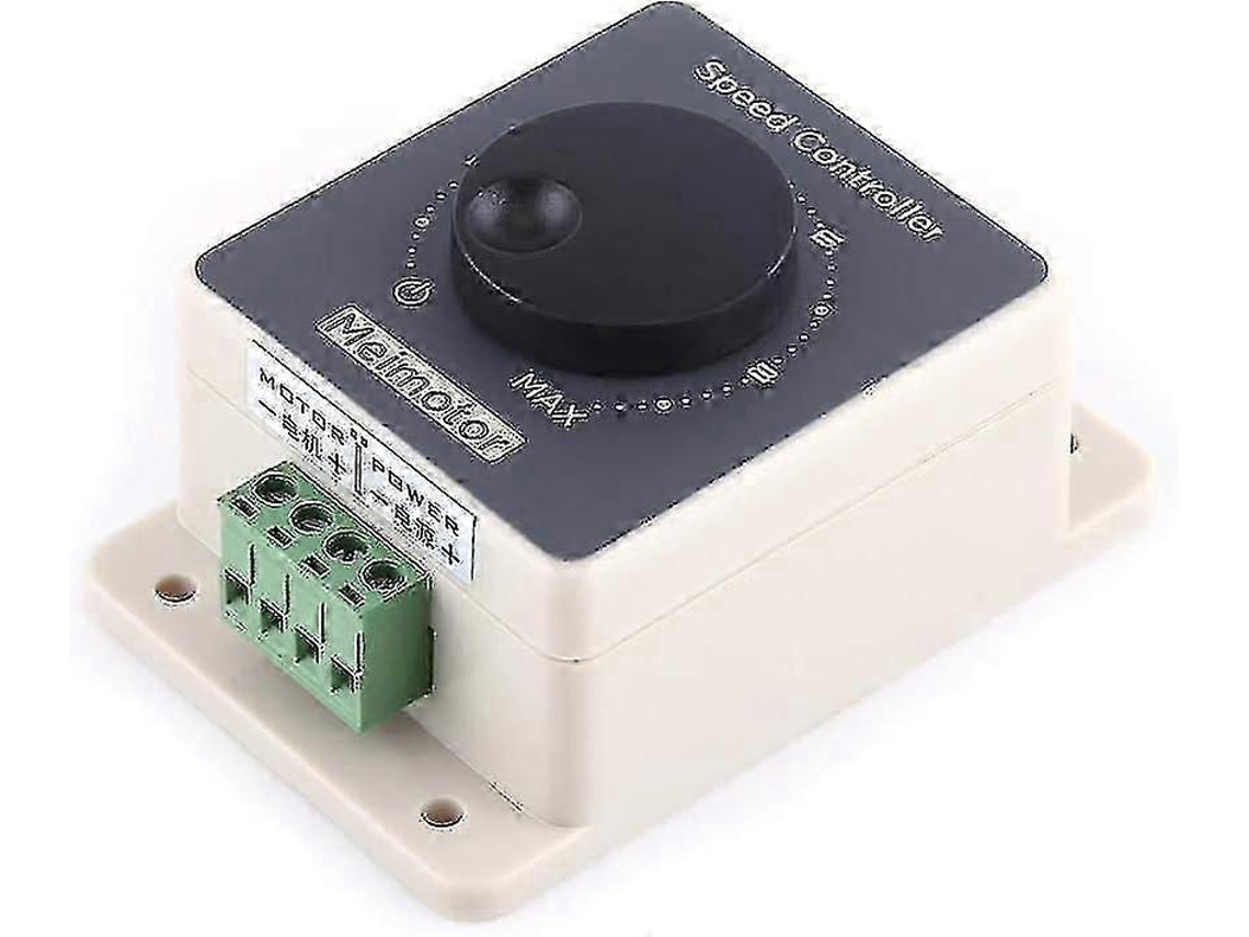Controlador de velocidade PWM para motor CC 10-60V 20A, modulador de largura de pulso à prova d'água