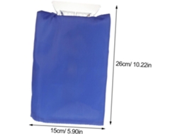 Conjunto De 2 Pás Neve Azuis Para Exterior Com Luvas,ferramenta Prática Remoção E Raspador Gelo.