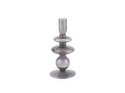 Castiçal de Vidro PRESENT TIME Art Rings Medium