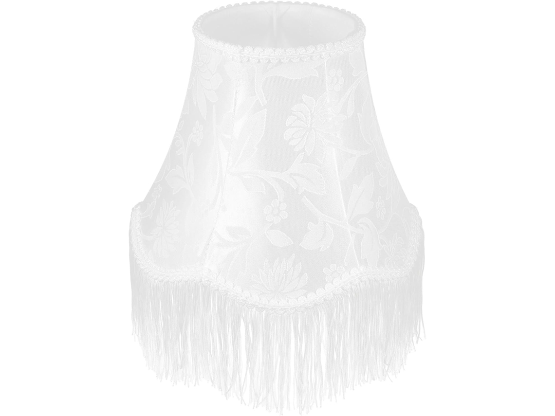 Abajur De Mesa Vintage Com Franjas E Design Trançado Para Iluminação Suave E Ambiente Acolhedor.