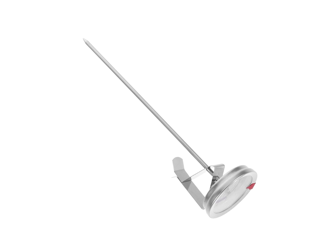 Termômetro de Óleo Inoomp com Vidro e Sonda Longa em Aço Inoxidável de Qualidade Alimentar. Design Compacto. Medição CHABERLU