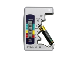 2026 testador Universal de Baterias para Aa Aaa C D N 1.55v 9v Botão Pilha