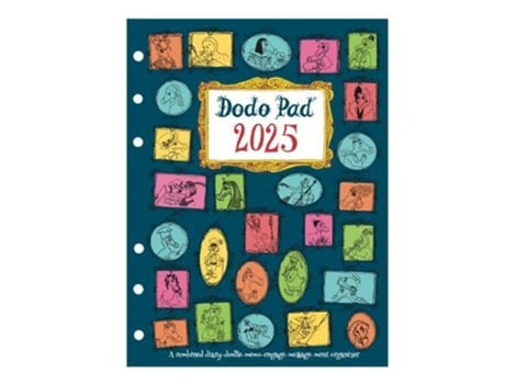 Livro The Dodo Pad Filofax-Compatible 2025 A5 Refill Diary - Week to View Calendar Year de Lord Dodo (Inglês)